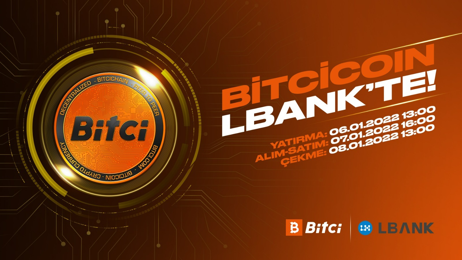 Bitcicoin’den Büyük Haber: BITCI, Yeni Borsaya Giriyor!